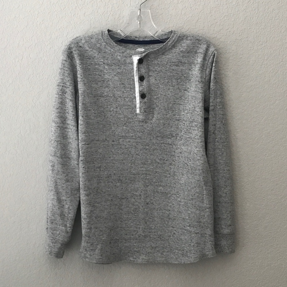 Old Navy Boys Size 10-12 Henley T-shirt